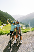 Rutas ciclistas en un entorno idílico